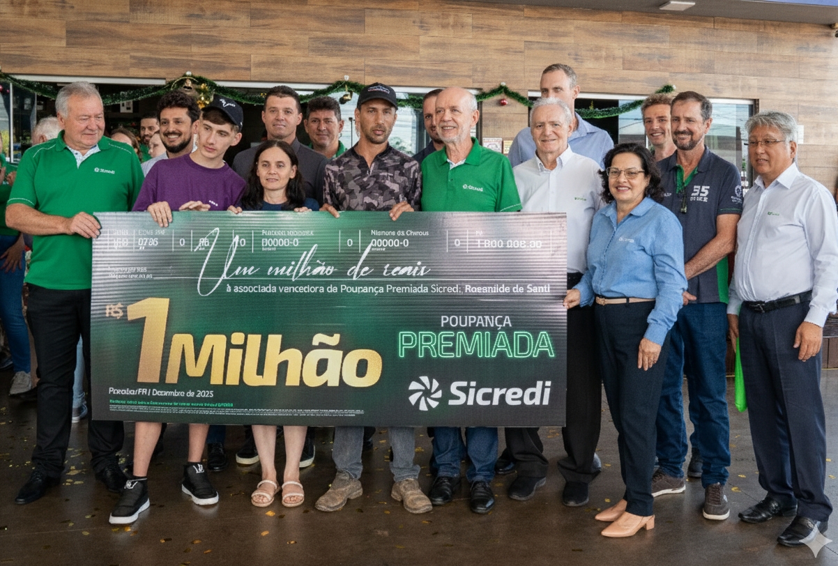 Moradora de Planalto, no Paraná, é contemplada com prêmio de R$ 1 milhão da campanha Poupança Premiada